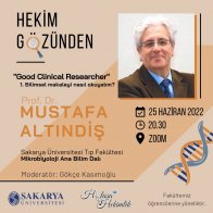 Hekim Gözünden: Prof. Dr. Mustafa Altındiş