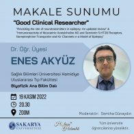 Makale Sunumu Good Clinical Researcher